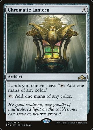 Chromatic Lantern [Guilds of Ravnica] | Magic Magpie