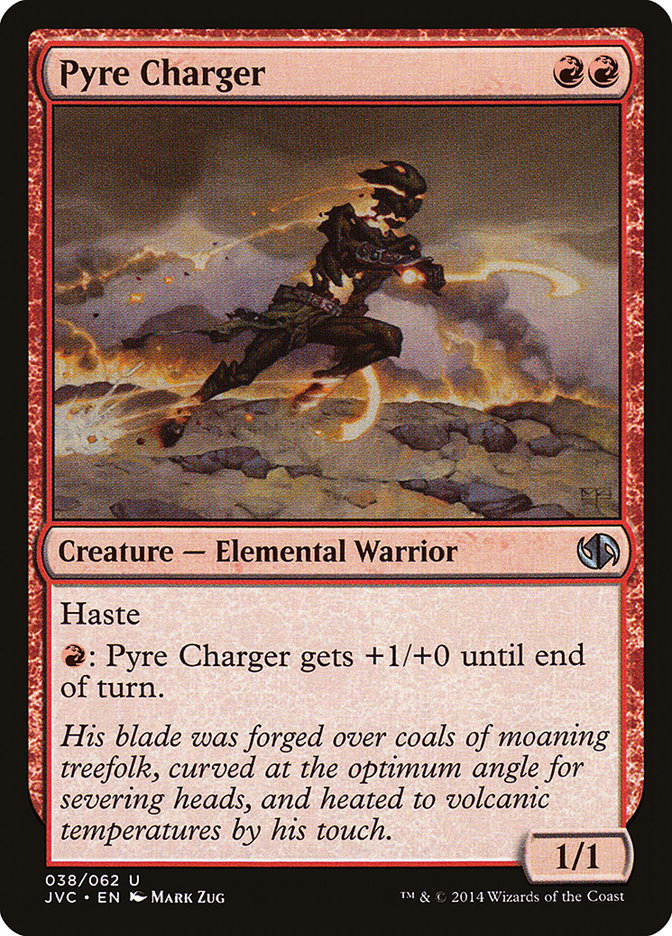 Pyre Charger [Duel Decks Anthology] | Magic Magpie