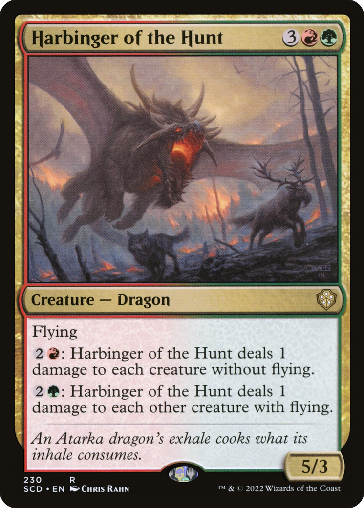 Harbinger of the Hunt [Starter Commander Decks] | Magic Magpie