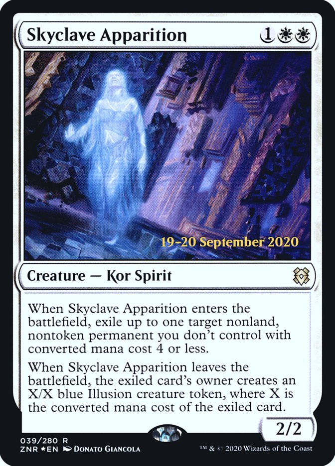 Skyclave Apparition  [Zendikar Rising Prerelease Promos] | Magic Magpie