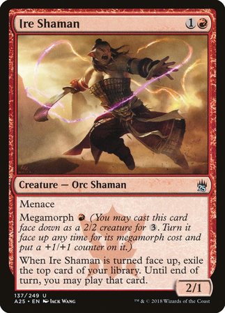 Ire Shaman [Masters 25] | Magic Magpie