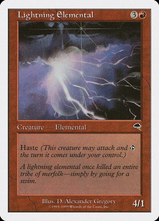 Lightning Elemental [Battle Royale Box Set] | Magic Magpie