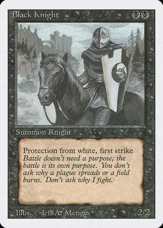 Black Knight [Revised Edition] | Magic Magpie