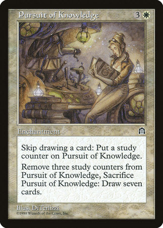 Pursuit of Knowledge [Stronghold] | Magic Magpie