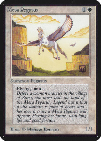 Mesa Pegasus [Limited Edition Alpha] | Magic Magpie