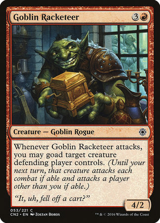 Goblin Racketeer [Conspiracy: Take the Crown] | Magic Magpie
