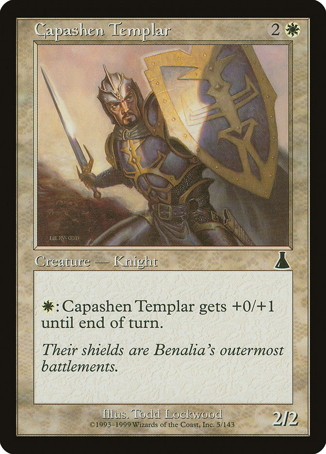 Capashen Templar [Urza's Destiny] | Magic Magpie