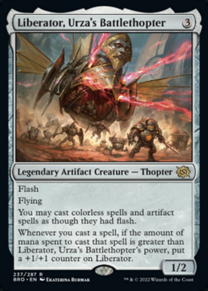 Liberator, Urza's Battlethopter [The Brothers' War] | Magic Magpie