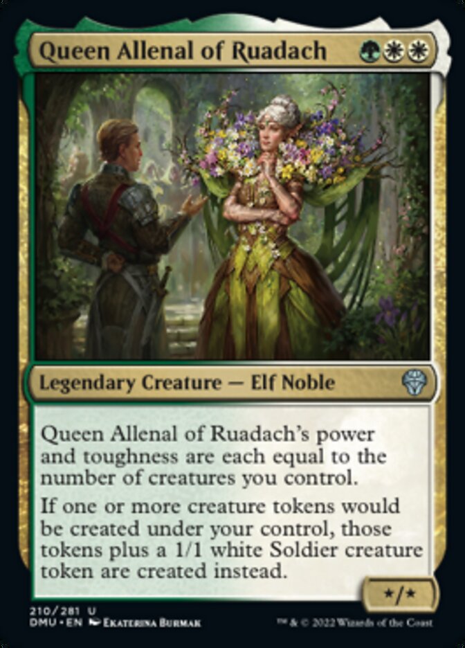 Queen Allenal of Ruadach [Dominaria United] | Magic Magpie