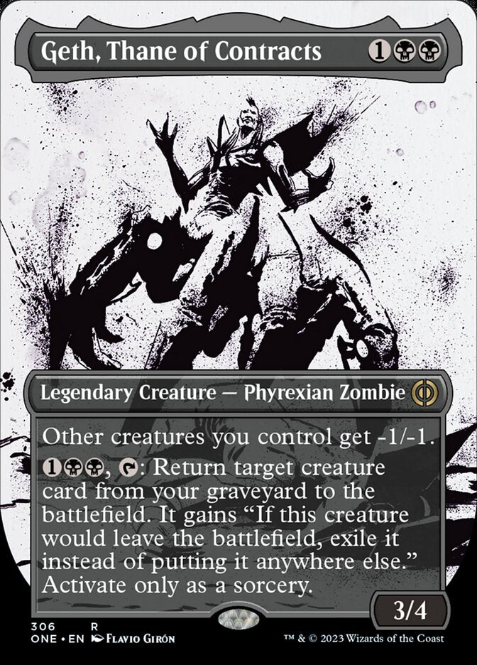 Geth, Thane of Contracts (Borderless Ichor) [Phyrexia: All Will Be One] | Magic Magpie