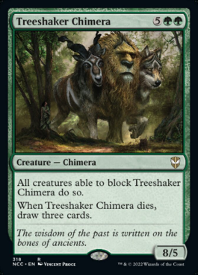 Treeshaker Chimera [Streets of New Capenna Commander] | Magic Magpie