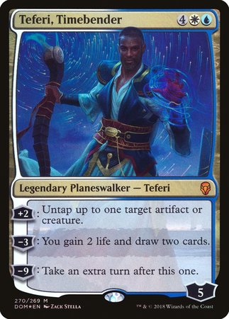 Teferi, Timebender [Dominaria] | Magic Magpie