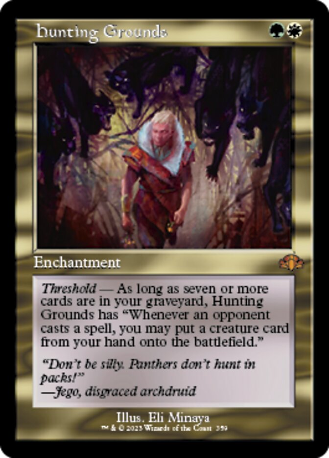 Hunting Grounds (Retro) [Dominaria Remastered] | Magic Magpie