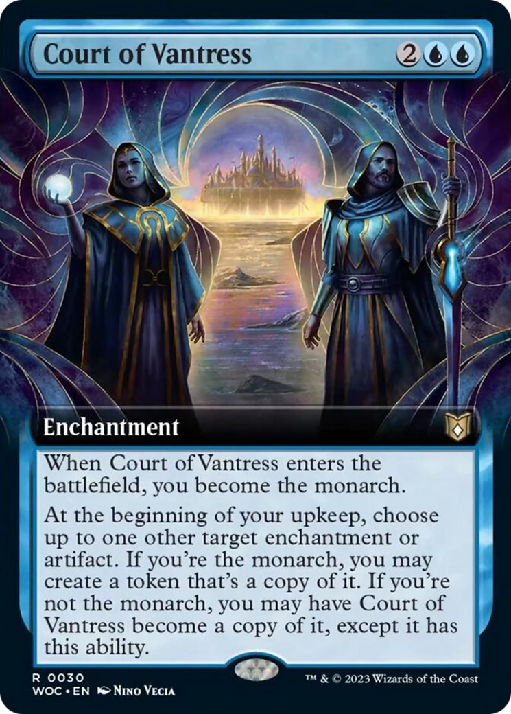 Court of Vantress (Extended Art) [Wilds of Eldraine Commander] | Magic Magpie