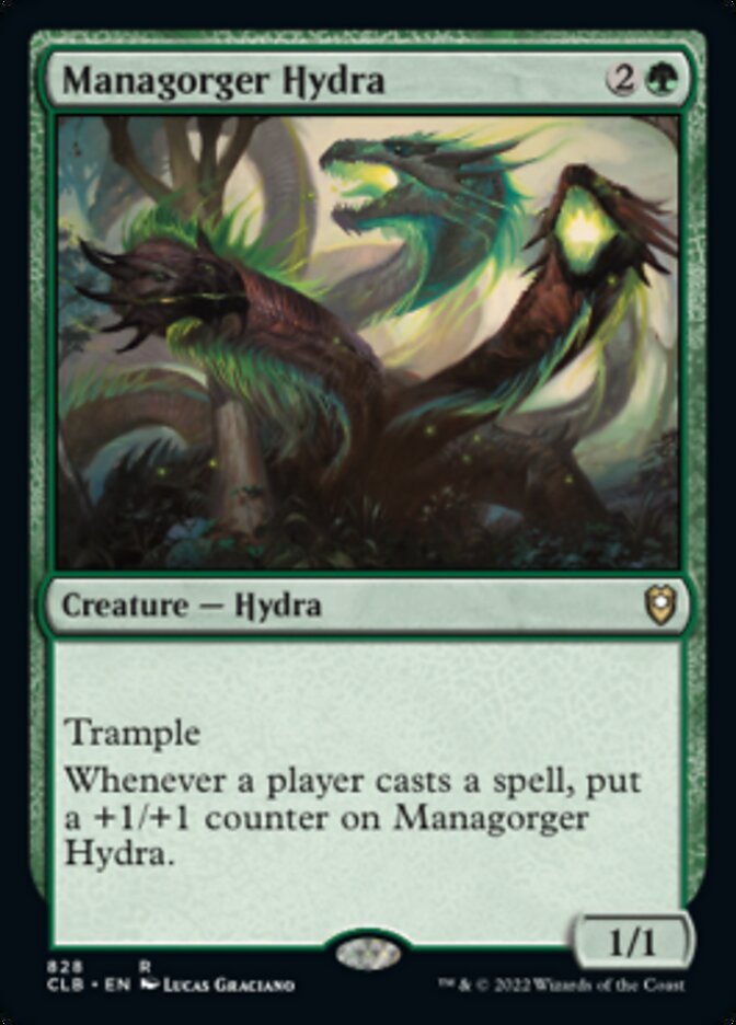 Managorger Hydra [Commander Legends: Battle for Baldur's Gate] | Magic Magpie