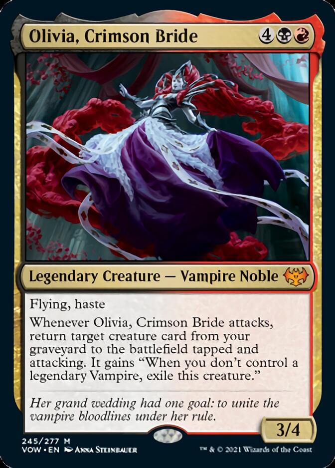 Olivia, Crimson Bride [Innistrad: Crimson Vow] | Magic Magpie