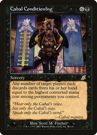 Cabal Conditioning [Scourge] | Magic Magpie