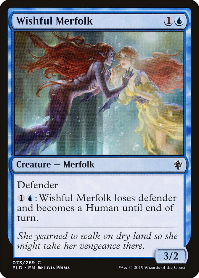 Wishful Merfolk [Throne of Eldraine] | Magic Magpie