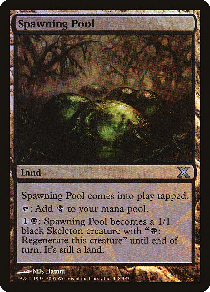 Spawning Pool (Premium Foil) [Tenth Edition] | Magic Magpie