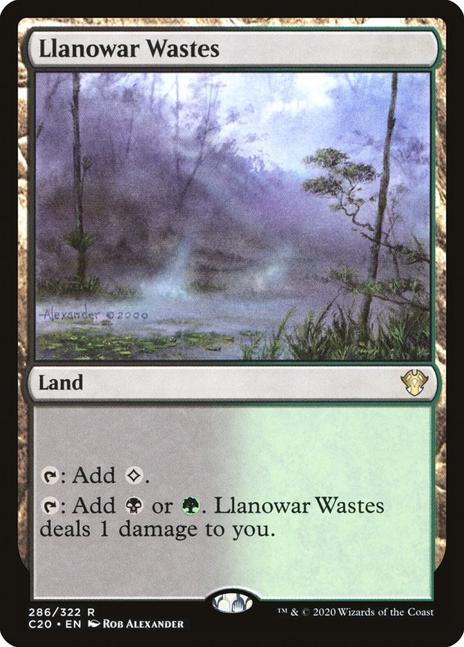 Llanowar Wastes [Commander 2020] | Magic Magpie