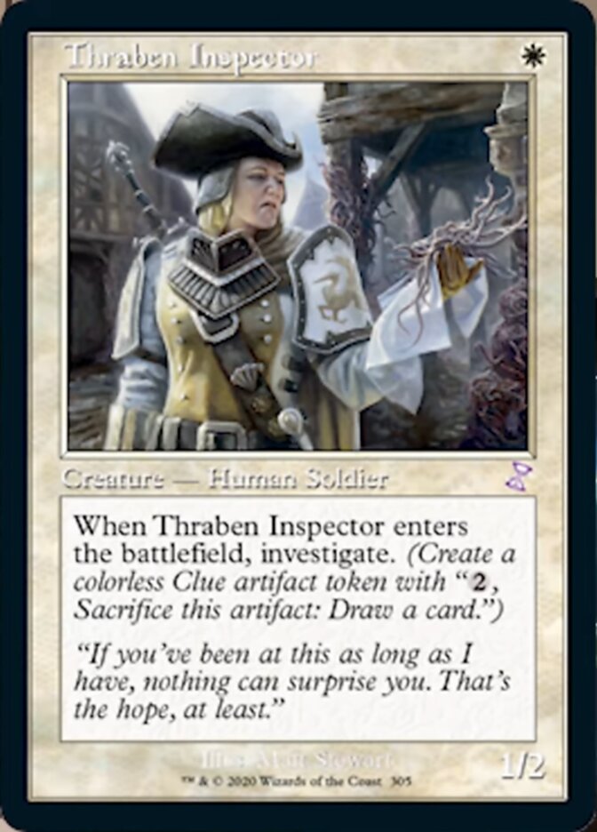 Thraben Inspector (Timeshifted) [Time Spiral Remastered] | Magic Magpie