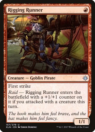 Rigging Runner [Ixalan] | Magic Magpie