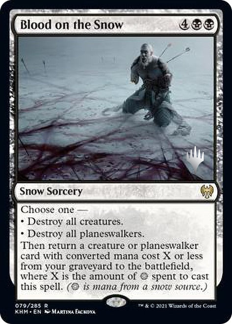 Blood on the Snow [Kaldheim Promo Pack] | Magic Magpie