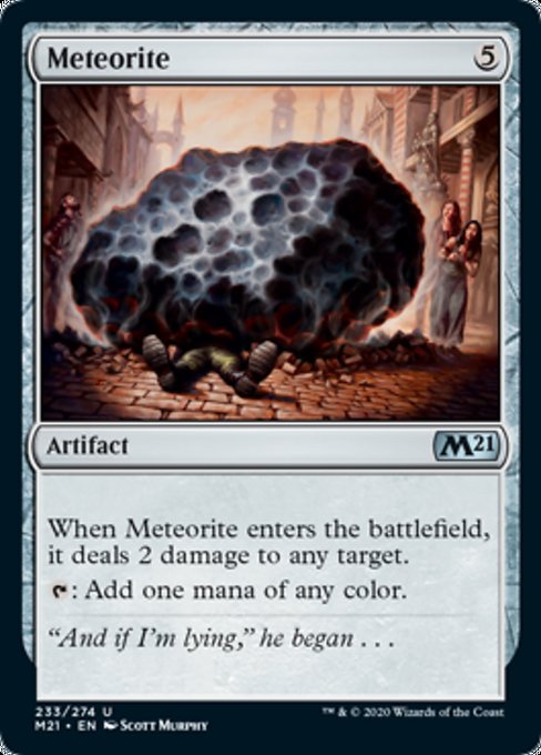 Meteorite [Core Set 2021] | Magic Magpie