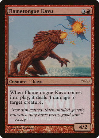 Flametongue Kavu [Friday Night Magic 2005] | Magic Magpie