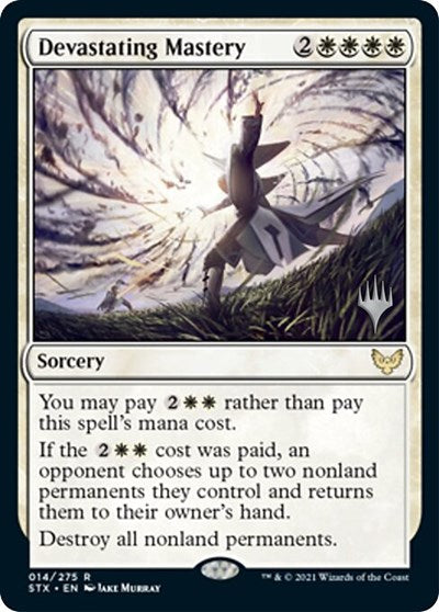 Devastating Mastery (Promo Pack) [Strixhaven: School of Mages Promos] | Magic Magpie