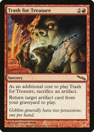 Trash for Treasure [Mirrodin] | Magic Magpie