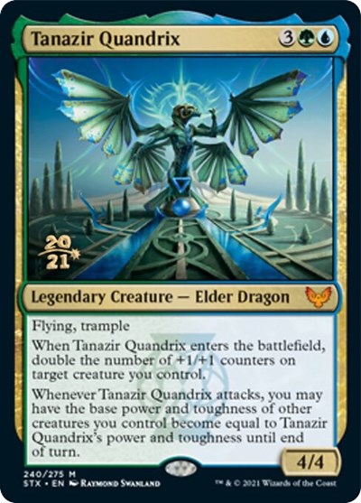 Tanazir Quandrix [Strixhaven: School of Mages Prerelease Promos] | Magic Magpie