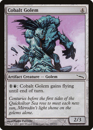 Cobalt Golem [Mirrodin] | Magic Magpie