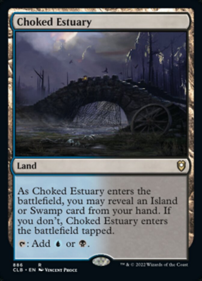 Choked Estuary [Commander Legends: Battle for Baldur's Gate] | Magic Magpie