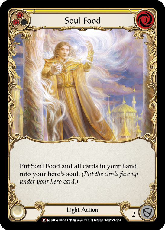 Soul Food (Rainbow Foil) [U-MON064-RF] Unlimited Rainbow Foil | Magic Magpie