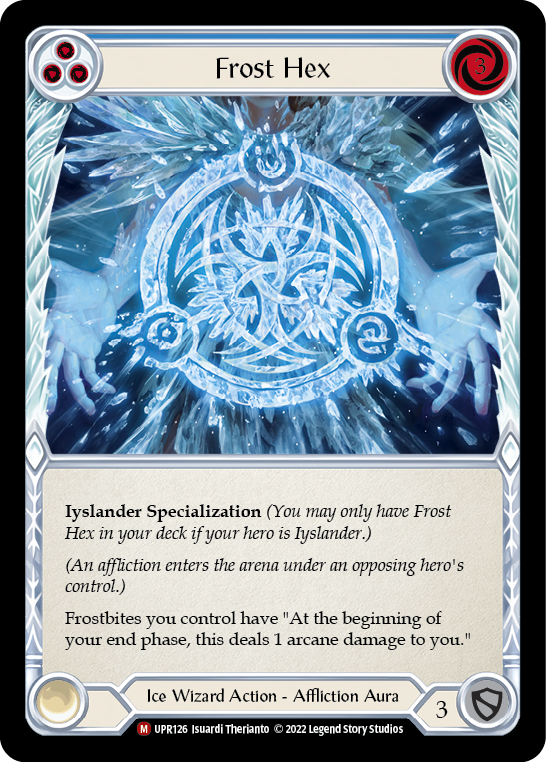 Frost Hex [UPR126] (Uprising)  Rainbow Foil | Magic Magpie