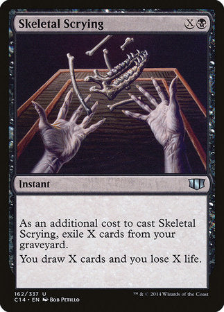 Skeletal Scrying [Commander 2014] | Magic Magpie