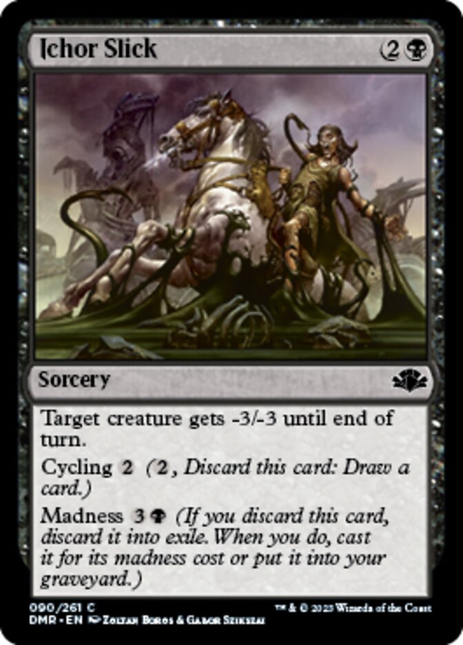 Ichor Slick [Dominaria Remastered] | Magic Magpie