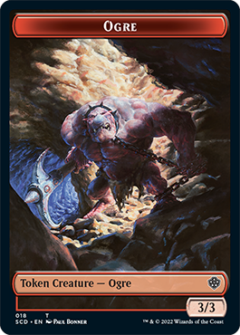 Ogre // Zombie Double-Sided Token [Starter Commander Decks] | Magic Magpie