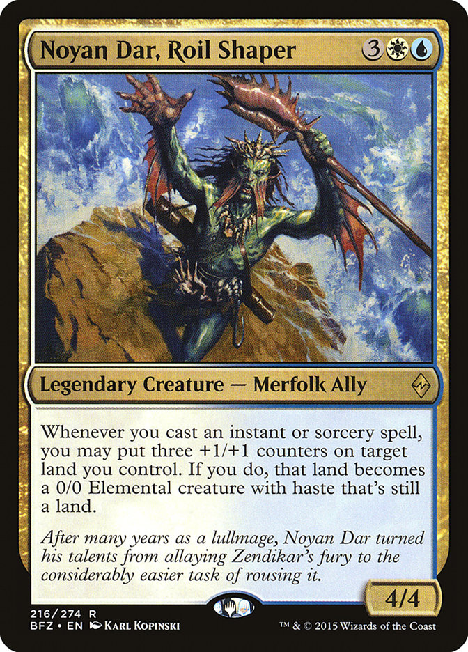 Noyan Dar, Roil Shaper [Battle for Zendikar] | Magic Magpie