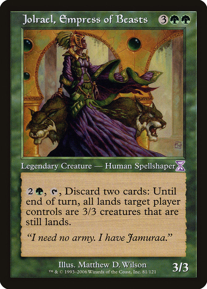 Jolrael, Empress of Beasts [Time Spiral Timeshifted] | Magic Magpie