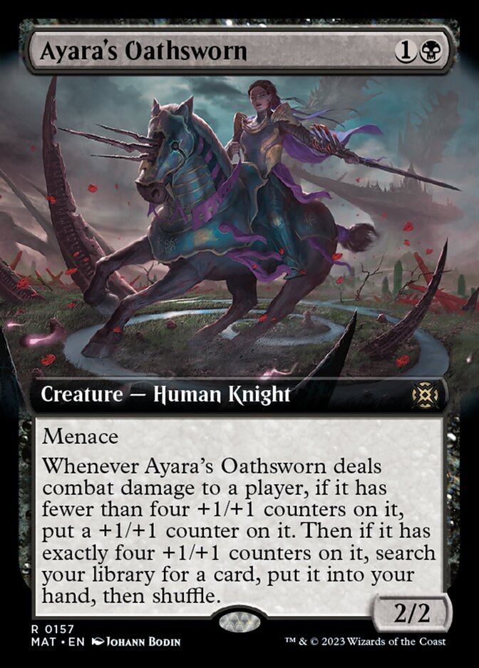 Ayara's Oathsworn (Extended Art) [March of the Machine: The Aftermath] | Magic Magpie