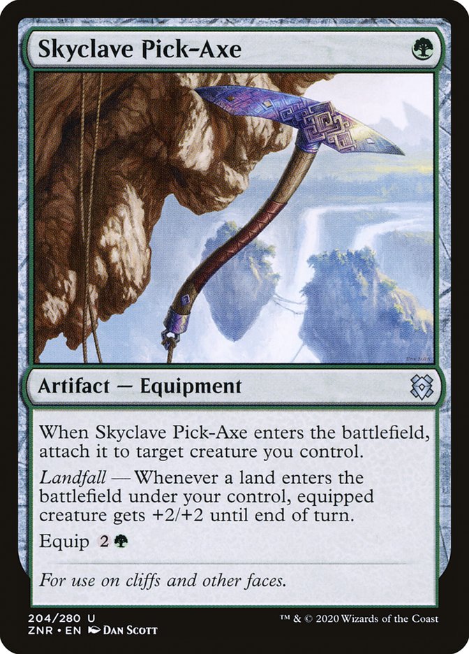 Skyclave Pick-Axe [Zendikar Rising] | Magic Magpie