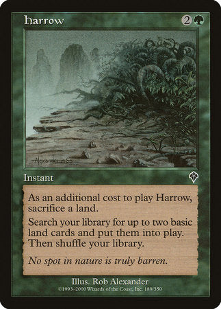 Harrow [Invasion] | Magic Magpie