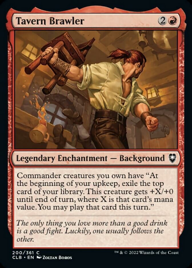 Tavern Brawler [Commander Legends: Battle for Baldur's Gate] | Magic Magpie