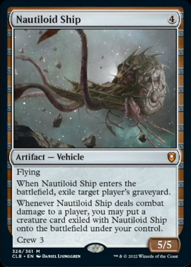 Nautiloid Ship [Commander Legends: Battle for Baldur's Gate] | Magic Magpie