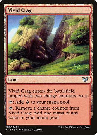 Vivid Crag [Commander 2015] | Magic Magpie