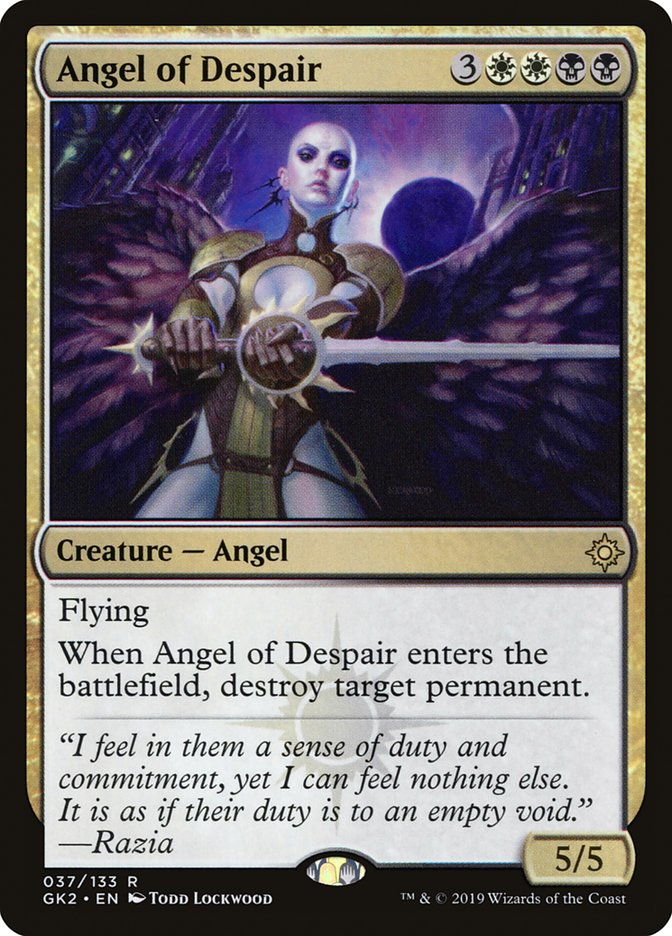 Angel of Despair [Ravnica Allegiance Guild Kit] | Magic Magpie