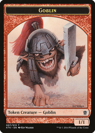 Goblin Token [Khans of Tarkir Tokens] | Magic Magpie
