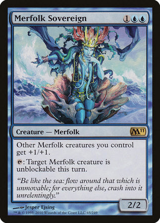 Merfolk Sovereign [Magic 2011] | Magic Magpie